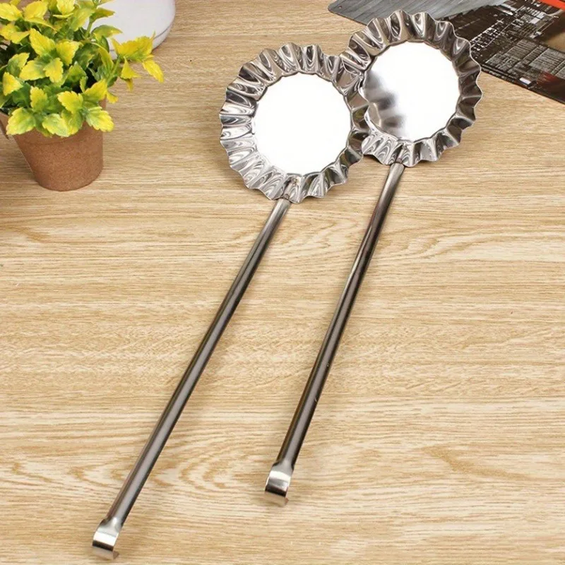 1pc, Stainless Steel Meatball Spoon, Pancake Scoop, Meat Pie Maker,Kitchen Utensils, Cooking Tools, Western Stuff