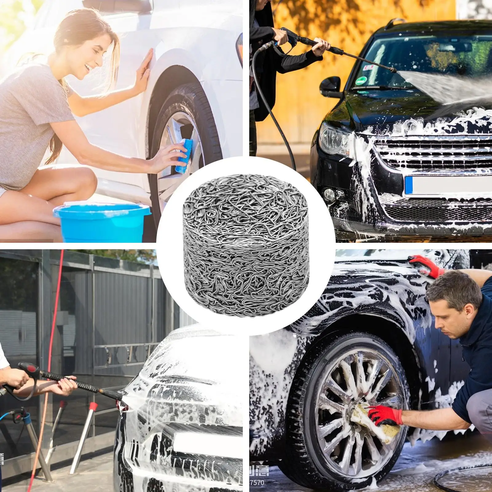 

Мойка высокого давления, 1 шт., пенопластовый фильтр из нержавеющей стали, качественный сетчатый планшет для генератора снежной пены, автомобильные аксессуары