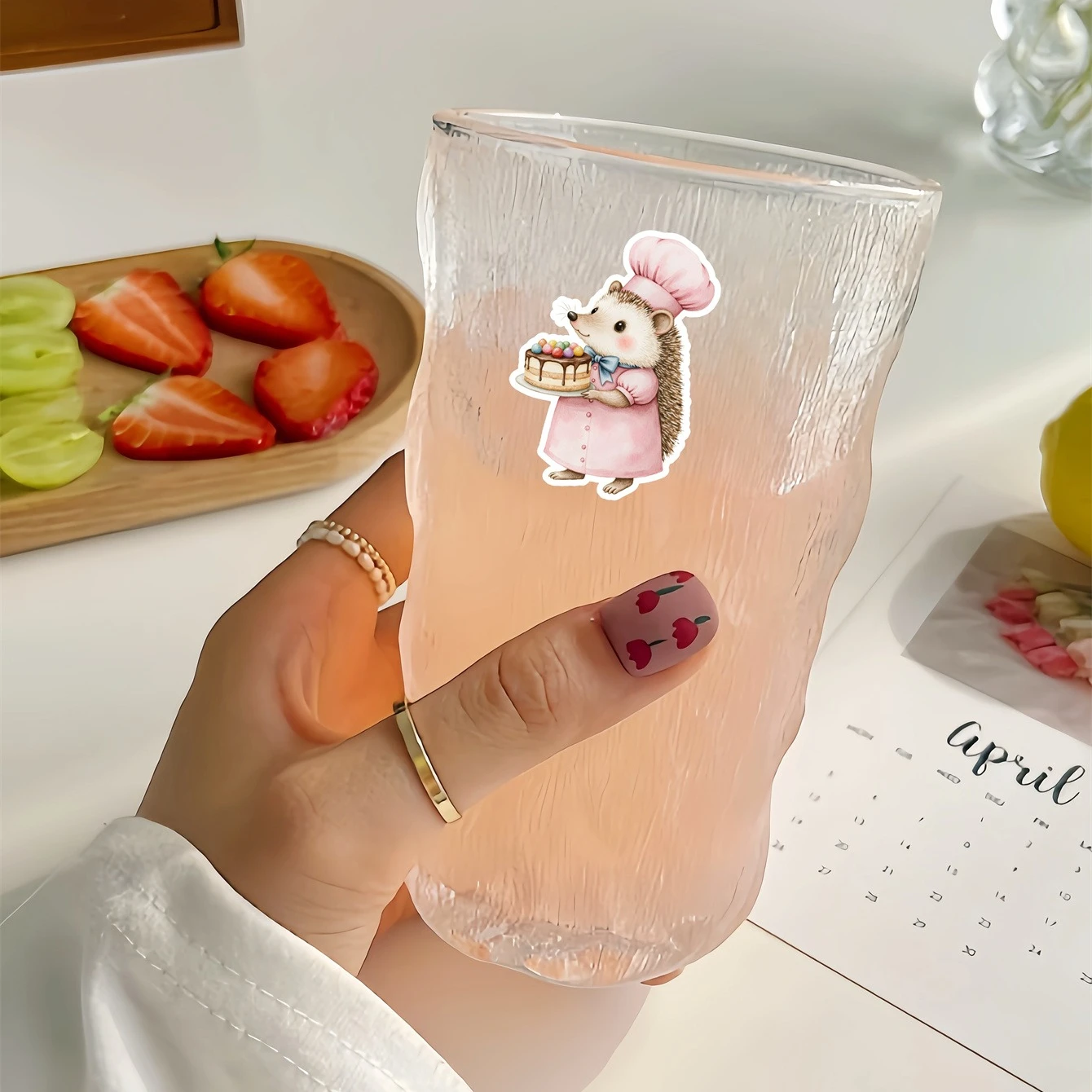 

20pcs/lot Cute animal chef bread Paper Stationery Stickers Srapbooking Album Diary Diy Decoration Label School Office Supples