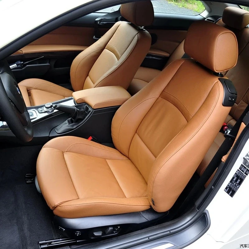 Hot Selling Faux Leather Custom Car Seat Covers Full Set Protector For 2010-2013 Coupe Models