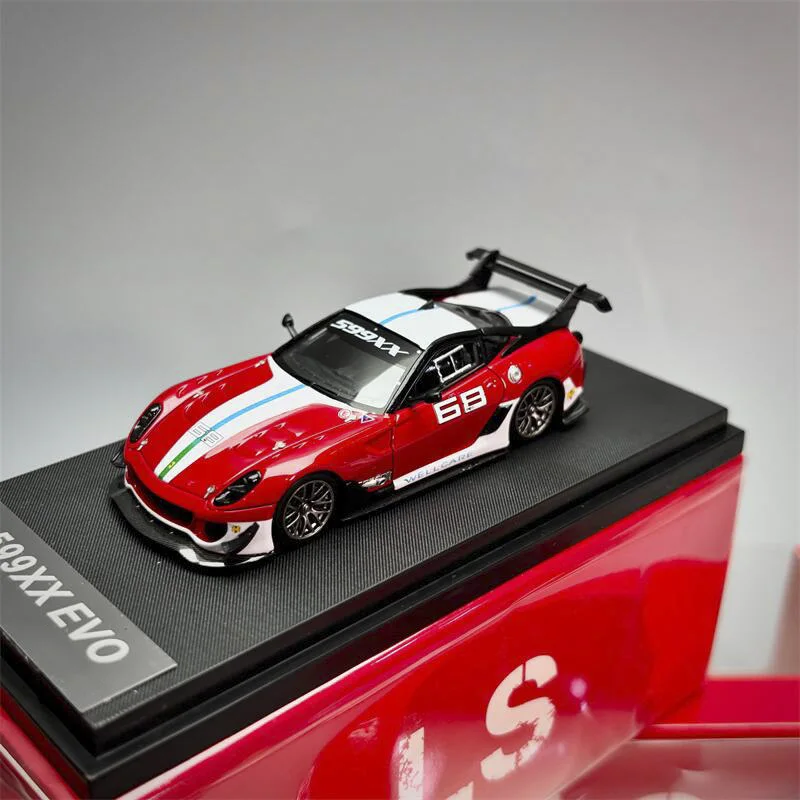 LS 모델 1:64 599XX EVO 합금 차량 모델