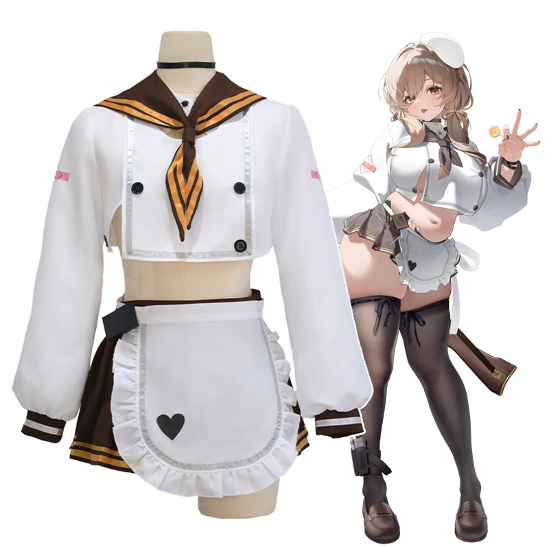 

Bready Cosplay Costumes JK Uniform Game Nikke Role Paly Outfit Halloween Carnival Party Dressesing For Women