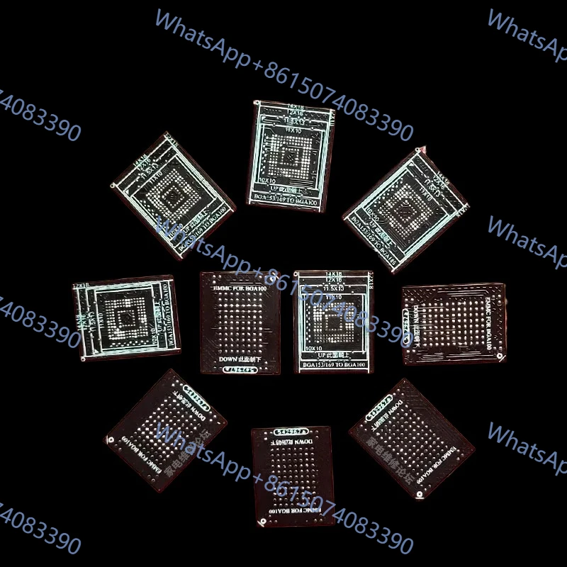 Car Navigation EMMC Chip Adapter BGA153 BGA100 BGA169 Conversion Board