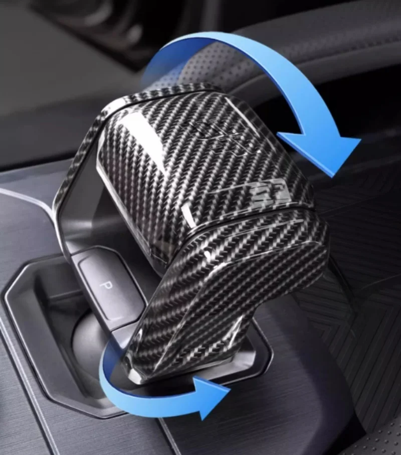 Car Gear Knob Decorative Cover Fit for Jetour Traveler T2 2025 Modified ABS Auto Gear Protection Cover Car Interior Accessories
