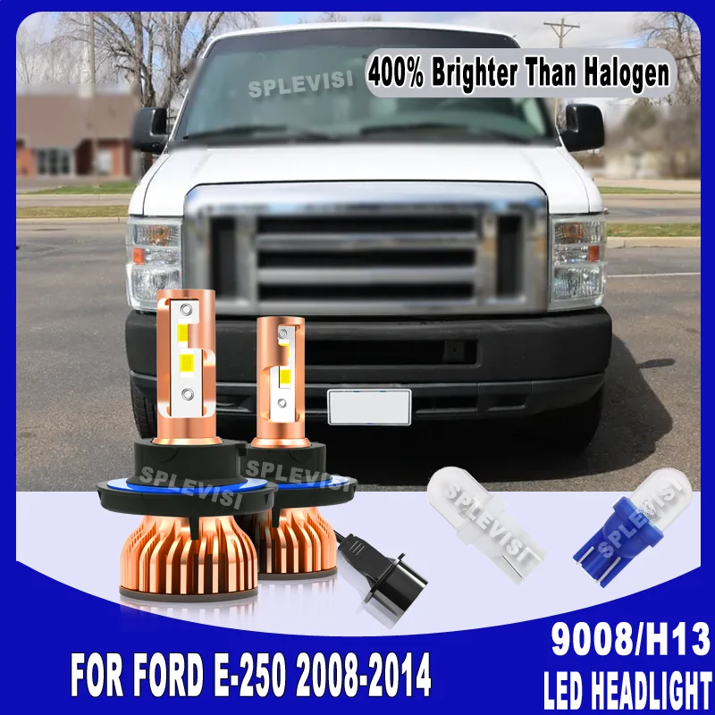 

Easy Replacement Corrosion Resistant Clear Visibility at Night LED HEADLIGHT For Ford E-250 2008 2009 2010 2011 2012 2013 2014