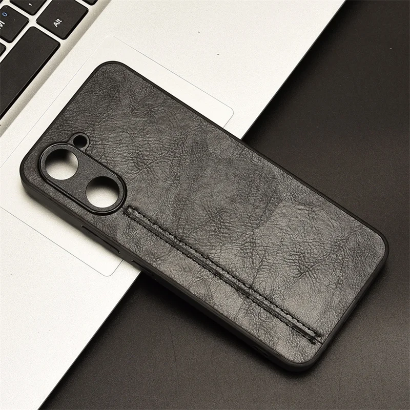 For VIVO Y03 4G Case Calfskin Soft Edge PU Leather Hard Phone Cover For VIVO Y03 4G V2332 Edition Case