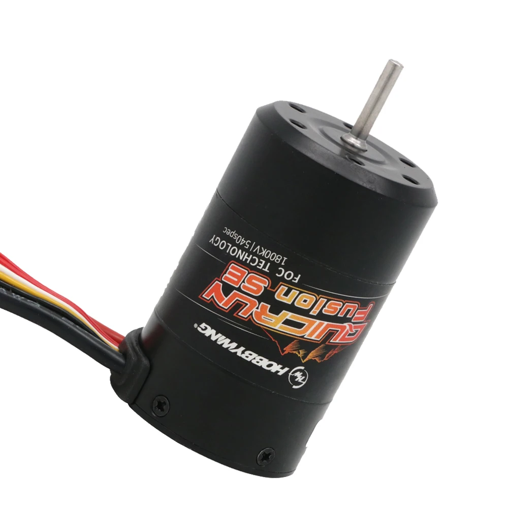 Hobbywing QuicRun Fusion SE 1200KV / 1800KV Sensored Brushless Motor Built In 40A ESC 2 in 1 Waterproof For 1/10 1/8 RC Car Part