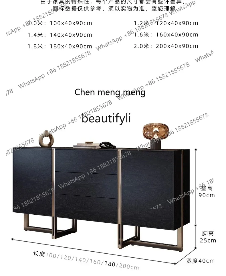 X f4567Light luxury door, living room partition, furniture decorative cabinet, modern simple dining side cabinet