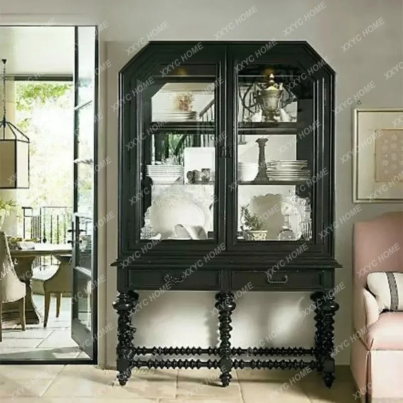 XX neoclassical simple modern cupboard decoration living room display