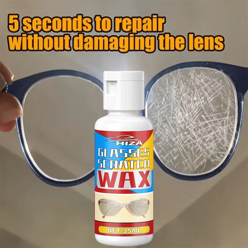 Nano Lens Scratch Remover, Removes Oxidation & Wear, Multi-Surface Polish, for Glasses, Goggles, Car Windows, Watch, Mirrors