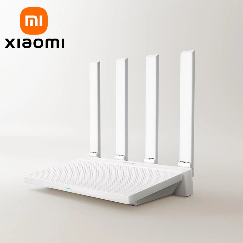 XIAOMI MIJIA Router AX3000T，2.4GHz 5GHz WiFi 6，Dual WAN Port Access LAN LED NFC Connect，Home Office Gaming，Support MIHOME APP