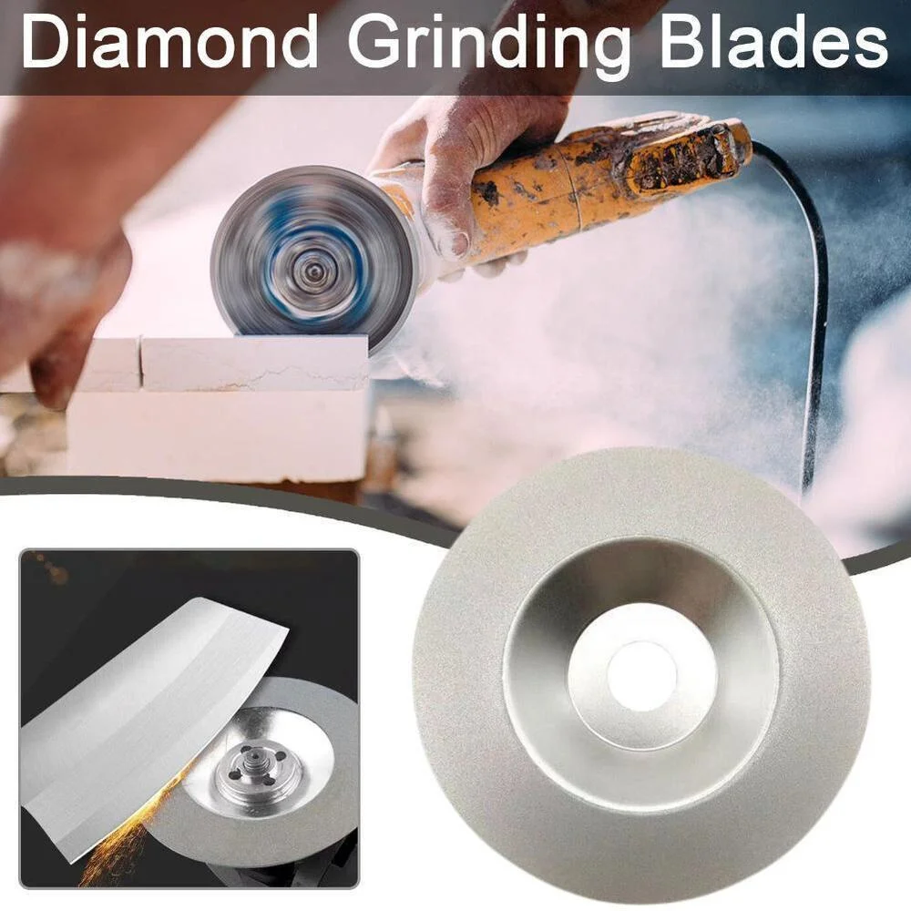 Grinding Disc 100mm Diamond Cut Off Discs Wheel Glass Cuttering Jewelry Rock Lapidary Saw Blades Rotary Abrasive Tools Grinding