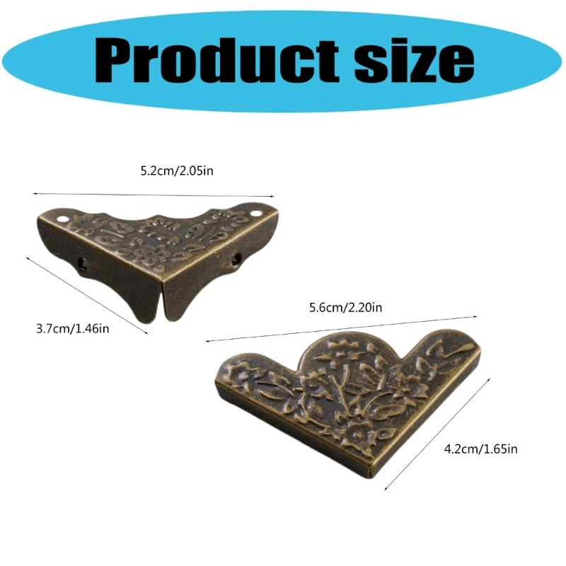 Capas práticas canto ferro robusto para preservação caixa presentes longa data