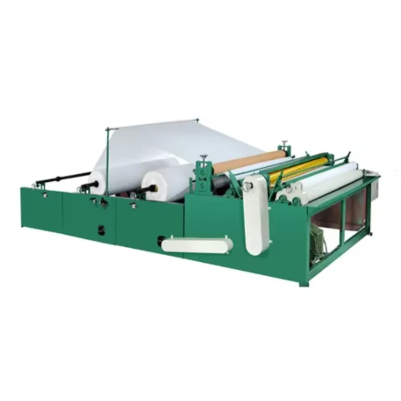 Compact Fully Automatic Toilet Paper Machine Production Line Space Saving For Small Modern Tissue Workshop Use