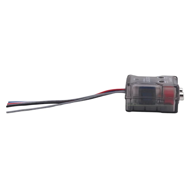 5X señal de altavoz de alto nivel a adaptador RCA de bajo nivel Audio de coche convertidor de Audio de subwoofer alto a bajo-AS5