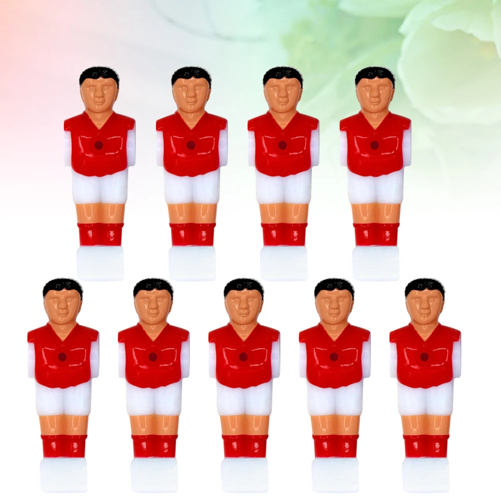 9 قطعة كرة القدم للرجال لاعب استبدال أجزاء البلاستيك فووسبالل لاعبين كرة القدم القياسية قضيب فووسبالل نمط البطولة