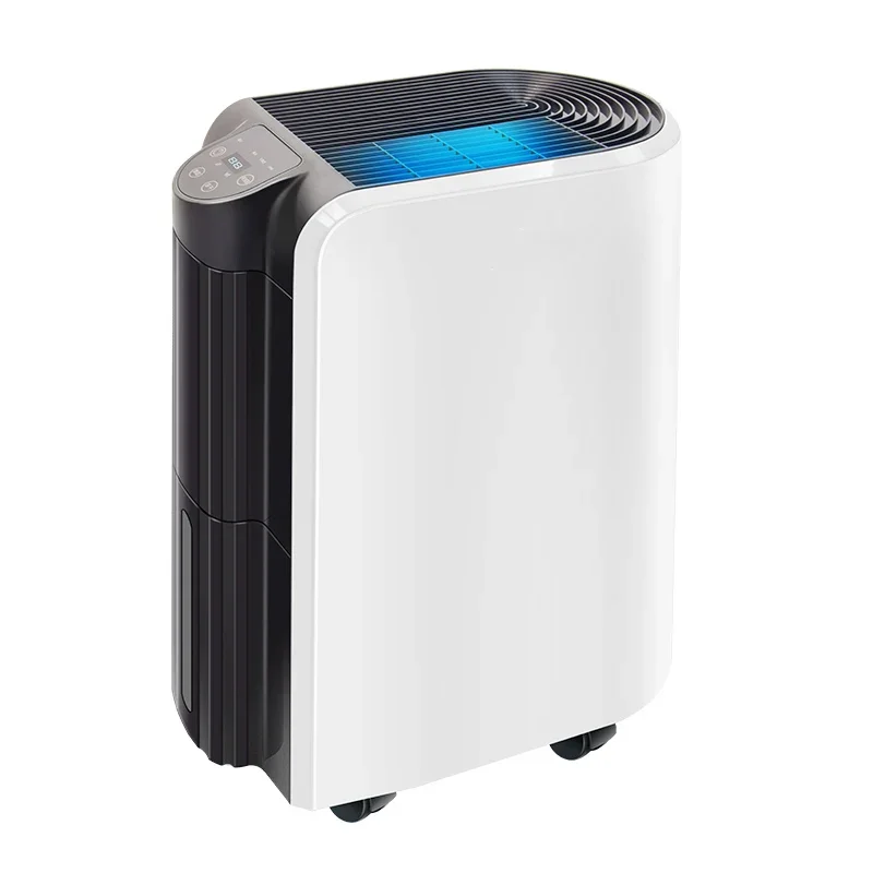 Portable 42 pint air home dehumidifier 20L dehumidifier low noise air humidity reducer R134a