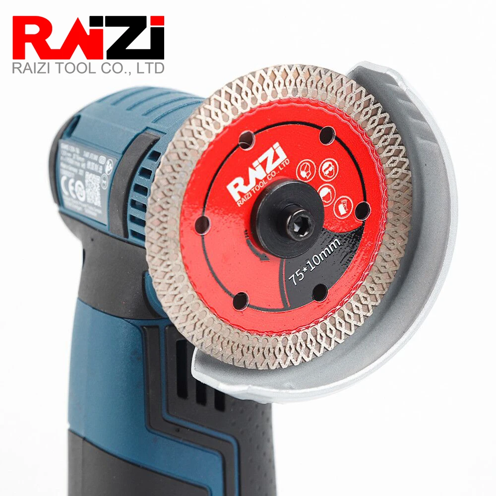 Raizi-disco de corte de 75mm, herramienta Circular de diferentes usos para azulejos, cerámica, Metal, madera, Mini amoladora