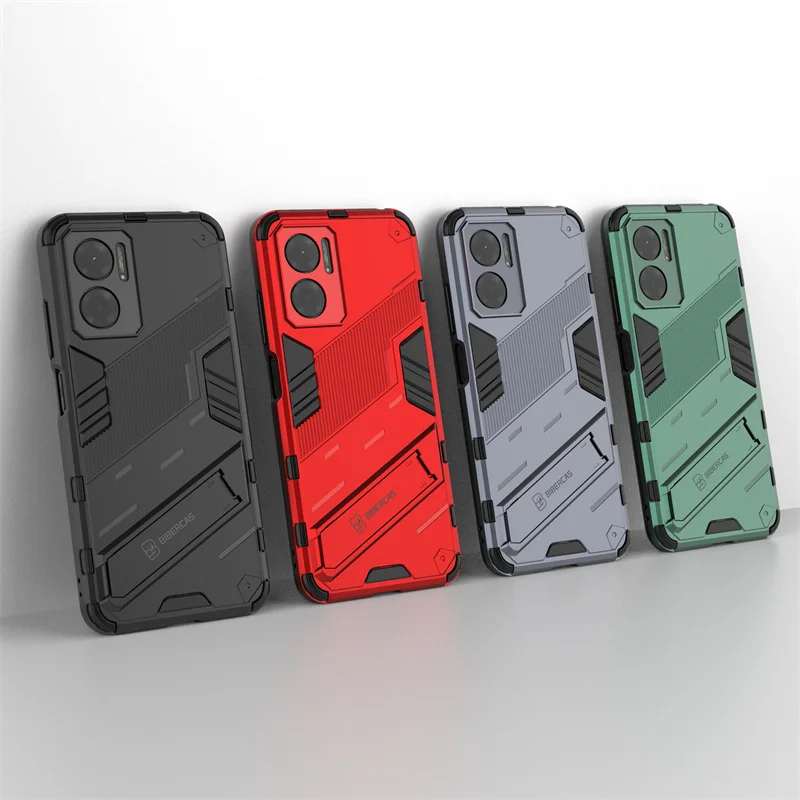 For Xiaomi Redmi 10 5G Cover Case For Redmi 10 5G Capas New Bumper Back Kickstand Shockproof Holder Cover For Redmi 10 5G Fundas