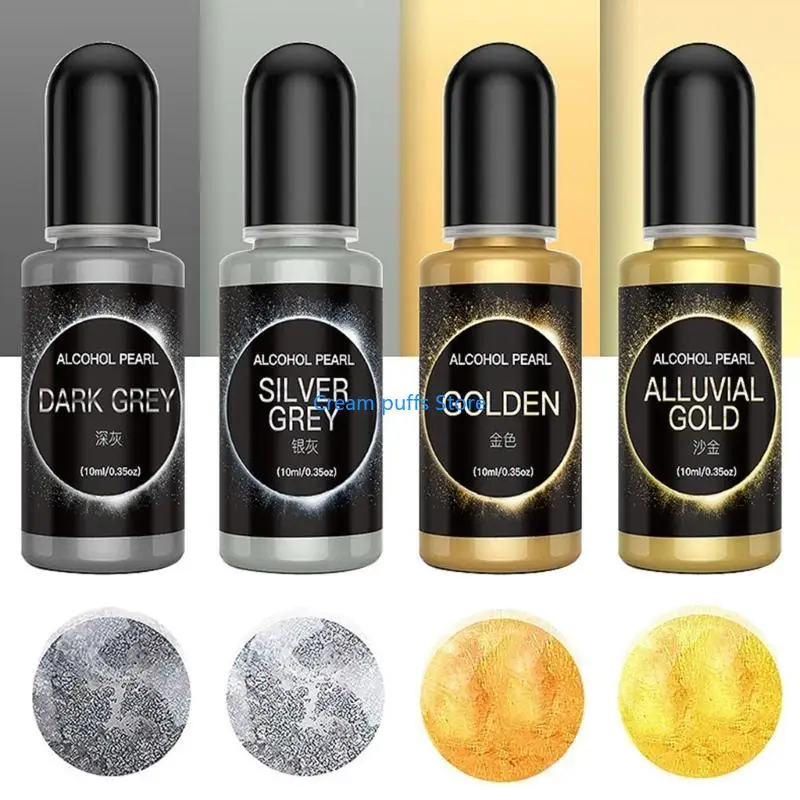 

50LE Resin Color Pigment Liquid 12 Color Epoxy Resin Paint Metallic Alcohol-based Epoxy Resin Dye for Painting Resin Mold