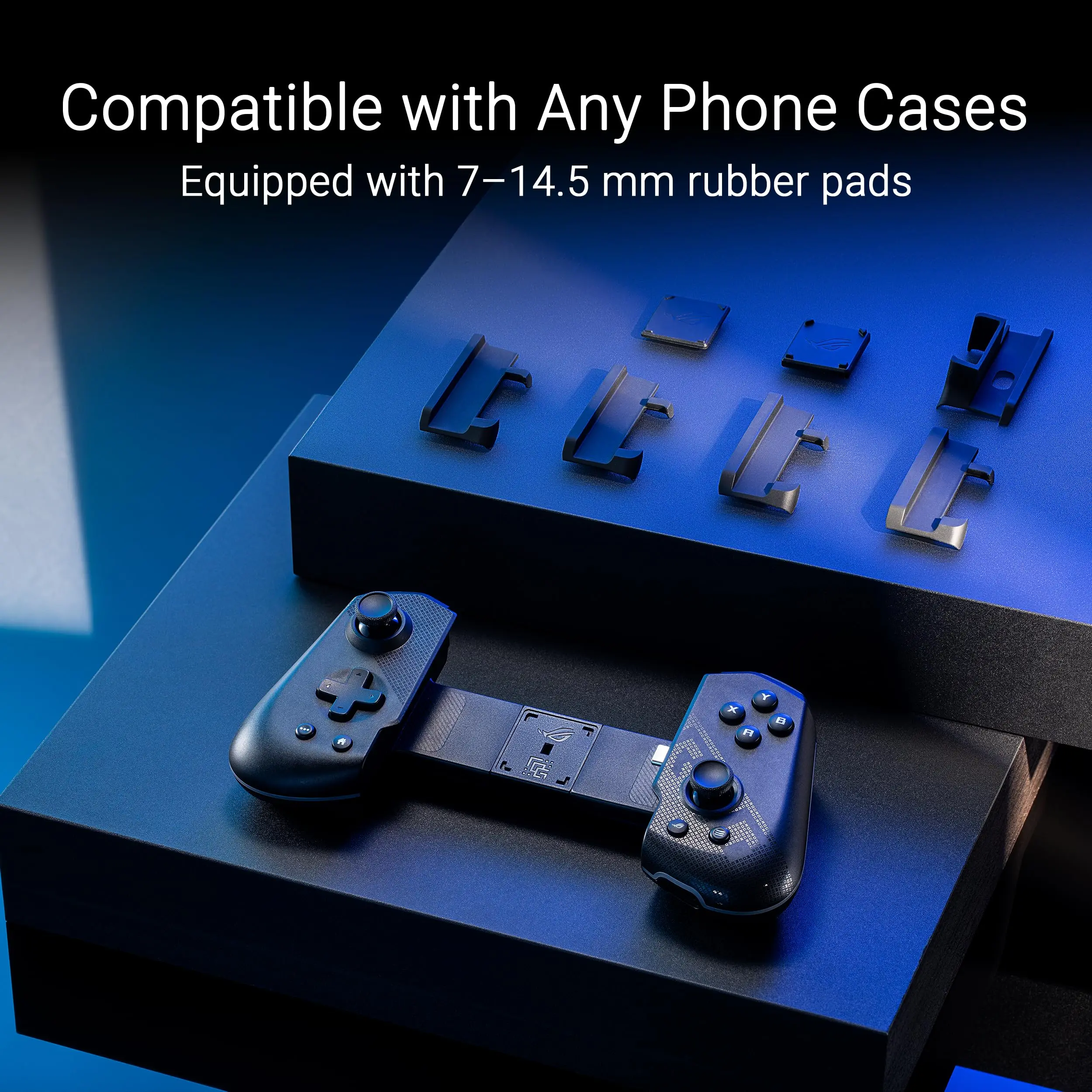ROG Tessen Game Mobile Controller for Android (foldable,one size fits all,on-the-fly key mapping,RGB lighting,500Hz rate)