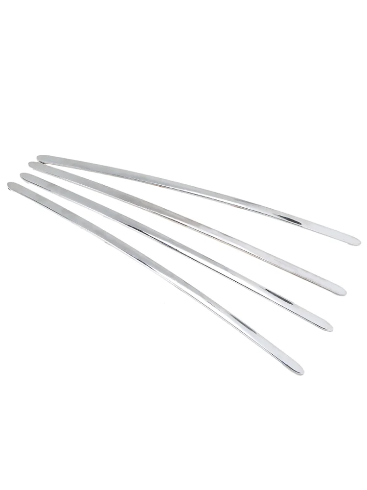 4Pcs Universal Car Bumper Corner Protector Lip Guard Chrome Auto Stickers Decals Automobiles Protector Exterior Parts Styling
