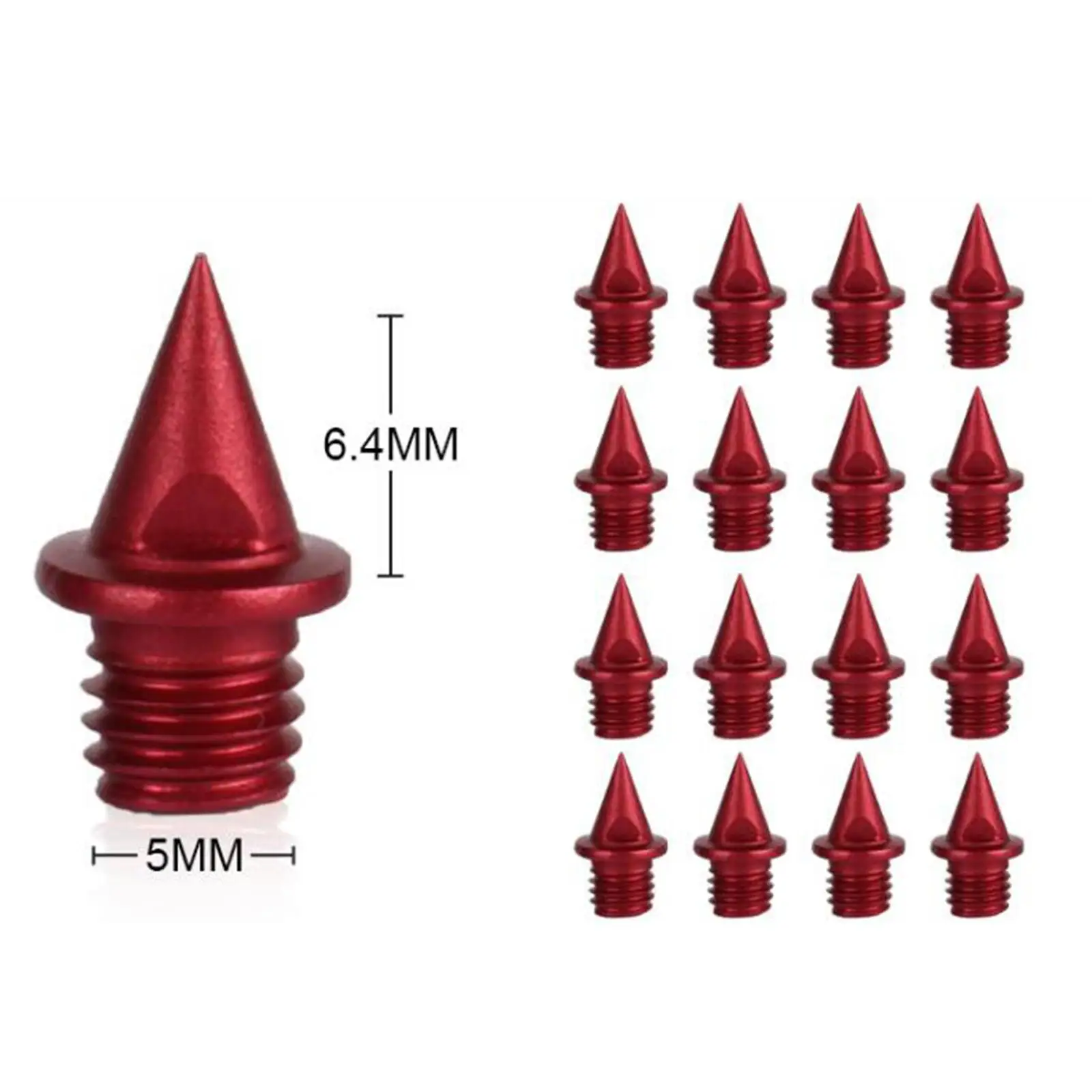 

Track and Field Running Spikes Versatile Steel Replacement Studs Competition Track Shoes Spikes for Sprint Events