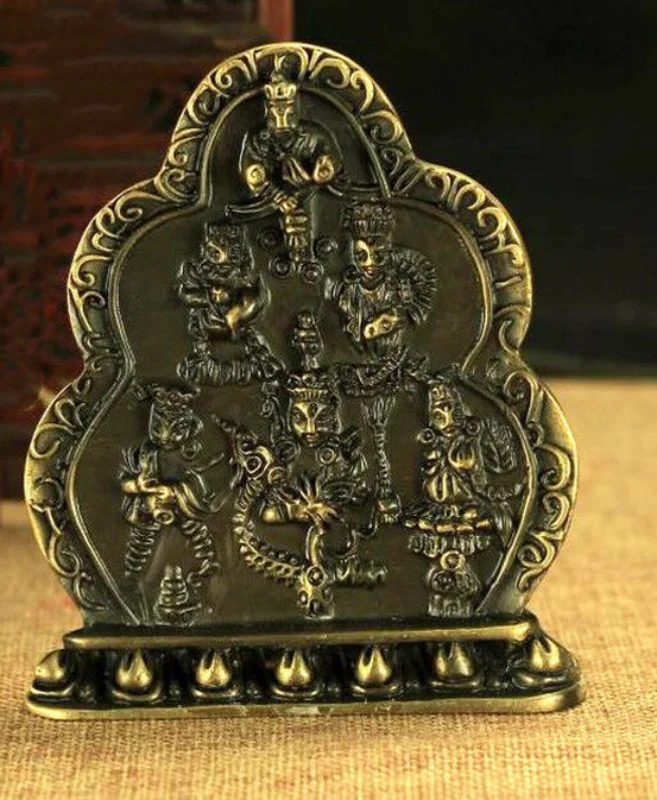 4.3" WATER ZAMBALA JAMBHALA STATUE FORTUNE LUCK BLESSED