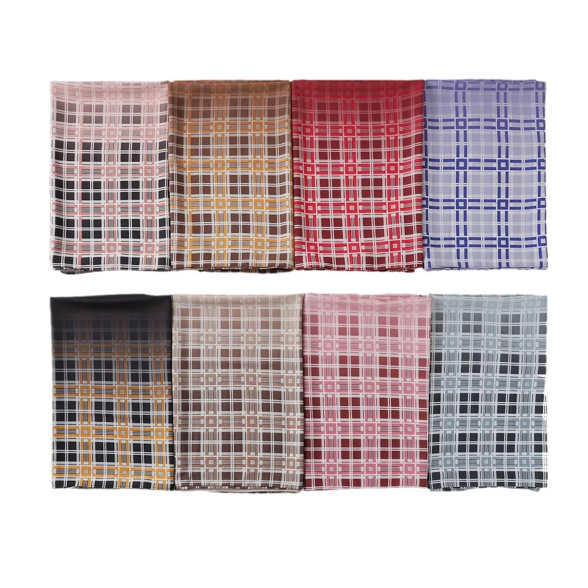 180CM Big Size Scarf Hijabs High Quality Plaid Print Chffion Shawl Cape for Women Muslim Headwraps