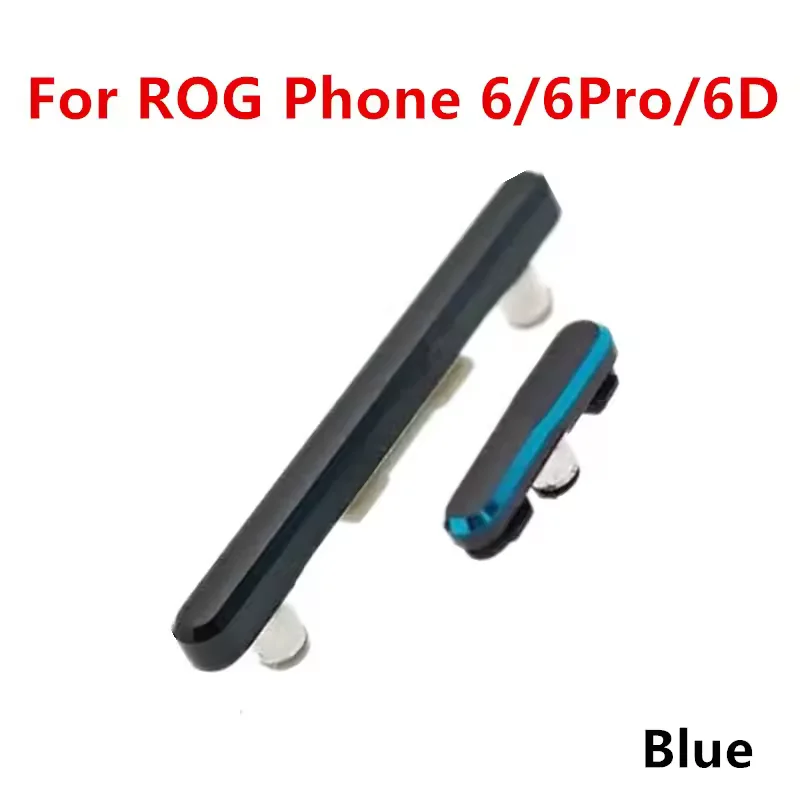 Rog6 Rog6Pro Side Keys For ASUS ROG Phone 6 Pro 6Pro 6D Power ON OFF Volume Up Down Buttons Housing Repair Parts