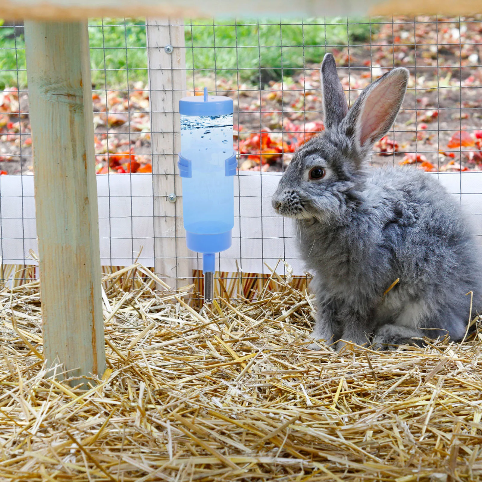 

Pet Drinking Hanging Water Bottle 125Ml Leakproof Dispenser for Rabbits Hamsters Feeding Pet Drinking Hanging Water Bottle