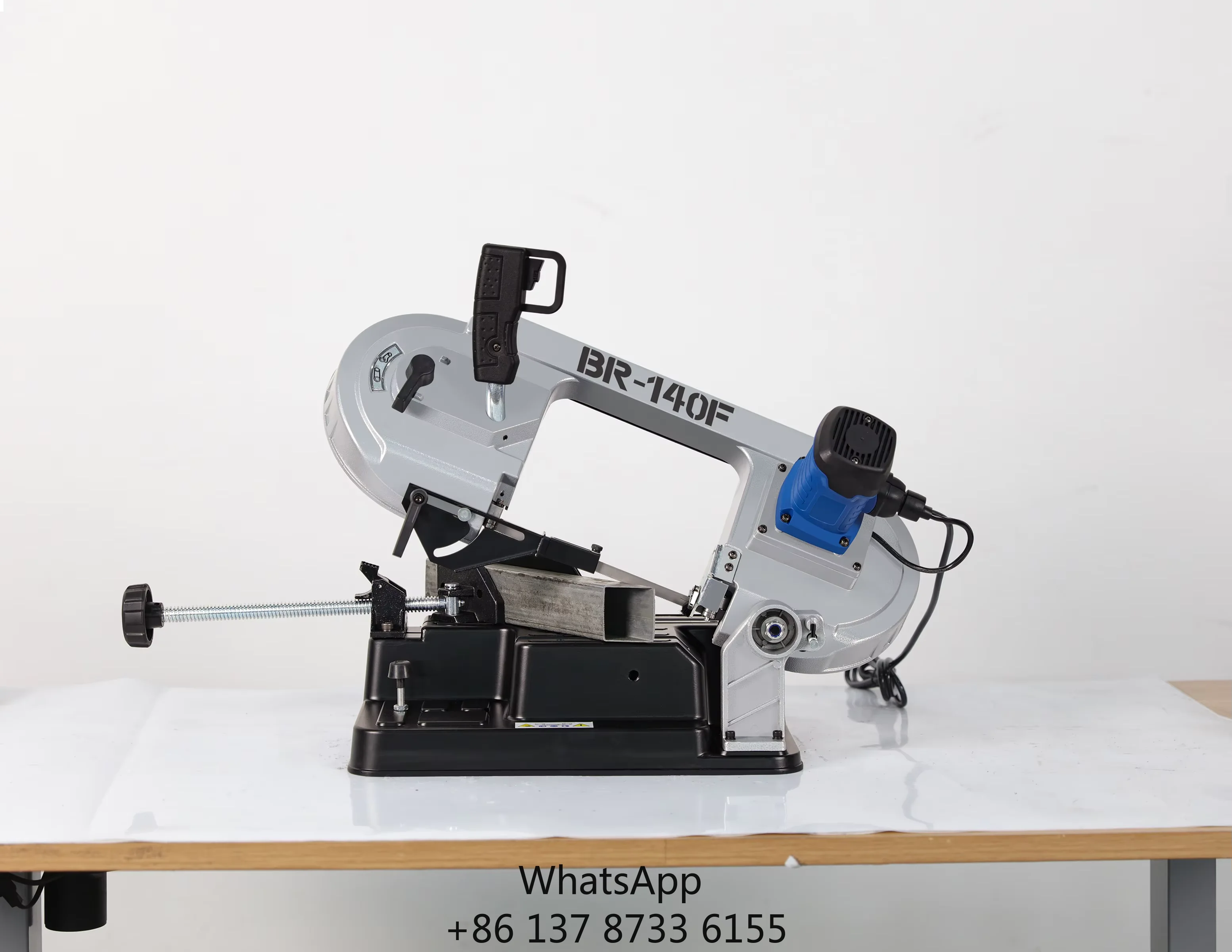 

Angle Cutting Metal Band Saw Machine For Metal Cutting PVC Cutting High Quality BR-140F