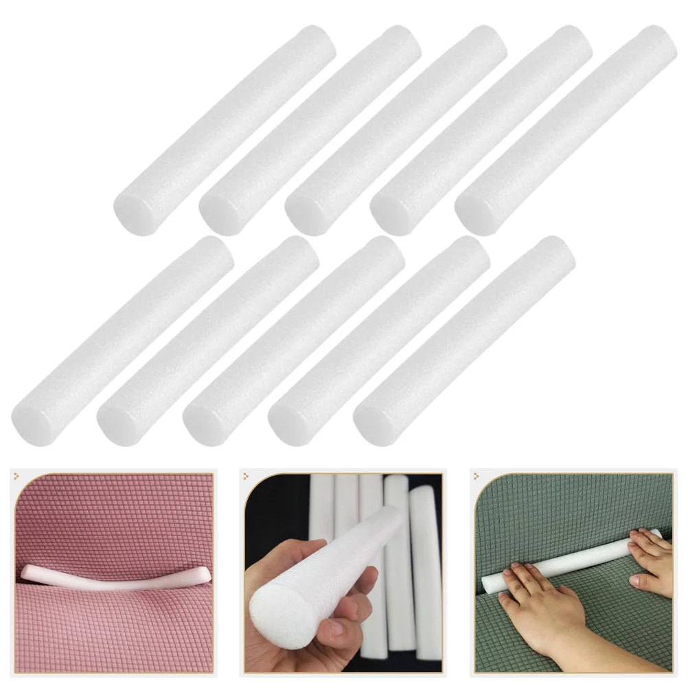 

10 Pcs Foam Anti-skid Strip Grip Gabe Plug Slipcover Grips Tuck Couch Cushion Filling Sofa Strips