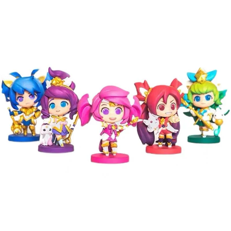 100% Original Cartoon Figure Model Star Guardian Generation Skin Mini Suit Figure Figure Game Peripheral Model