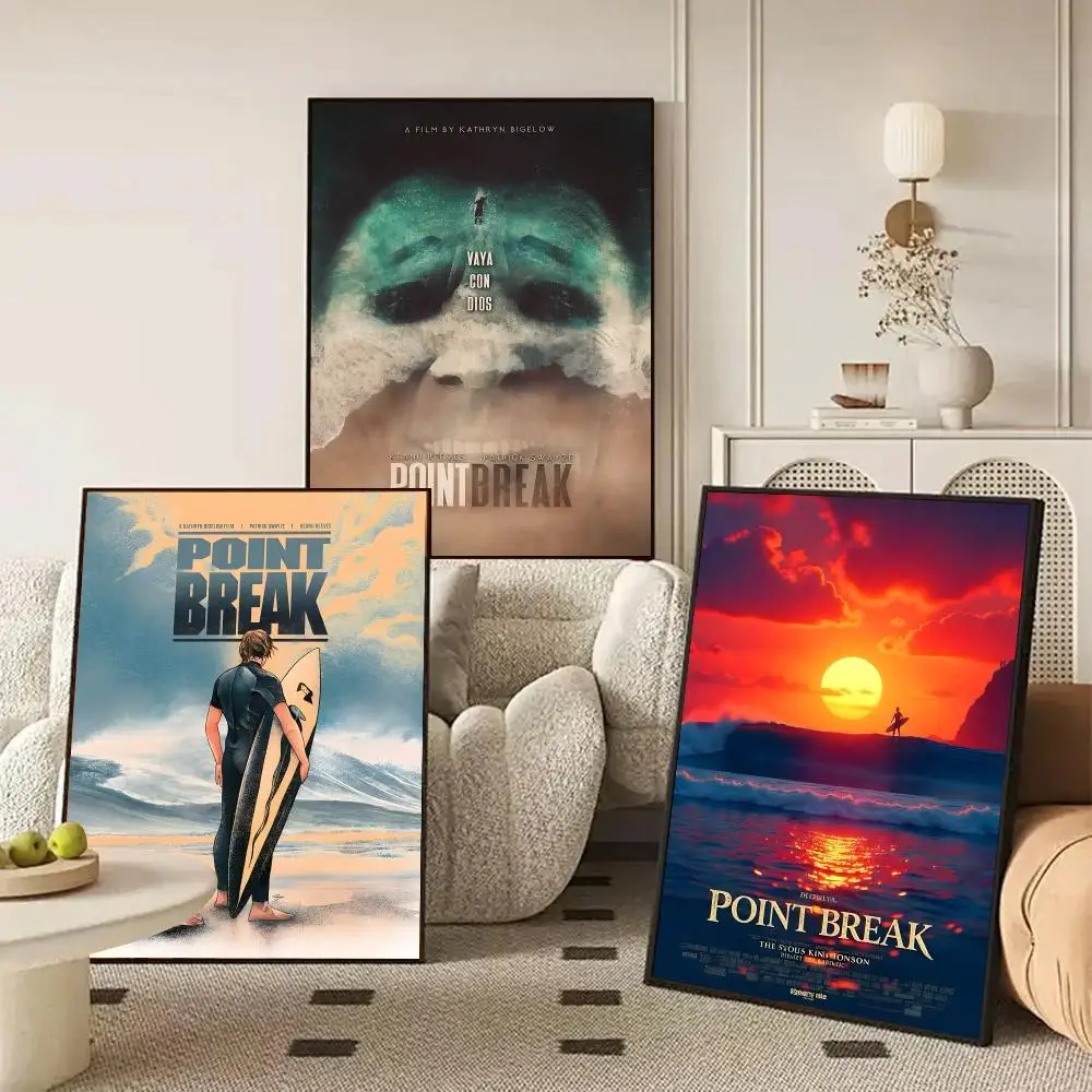 POINT BREAK Poster HD Wall Art Decal Self-Adhesive Aesthetic Decor For Home Living Bedroom Bar Aesthetic