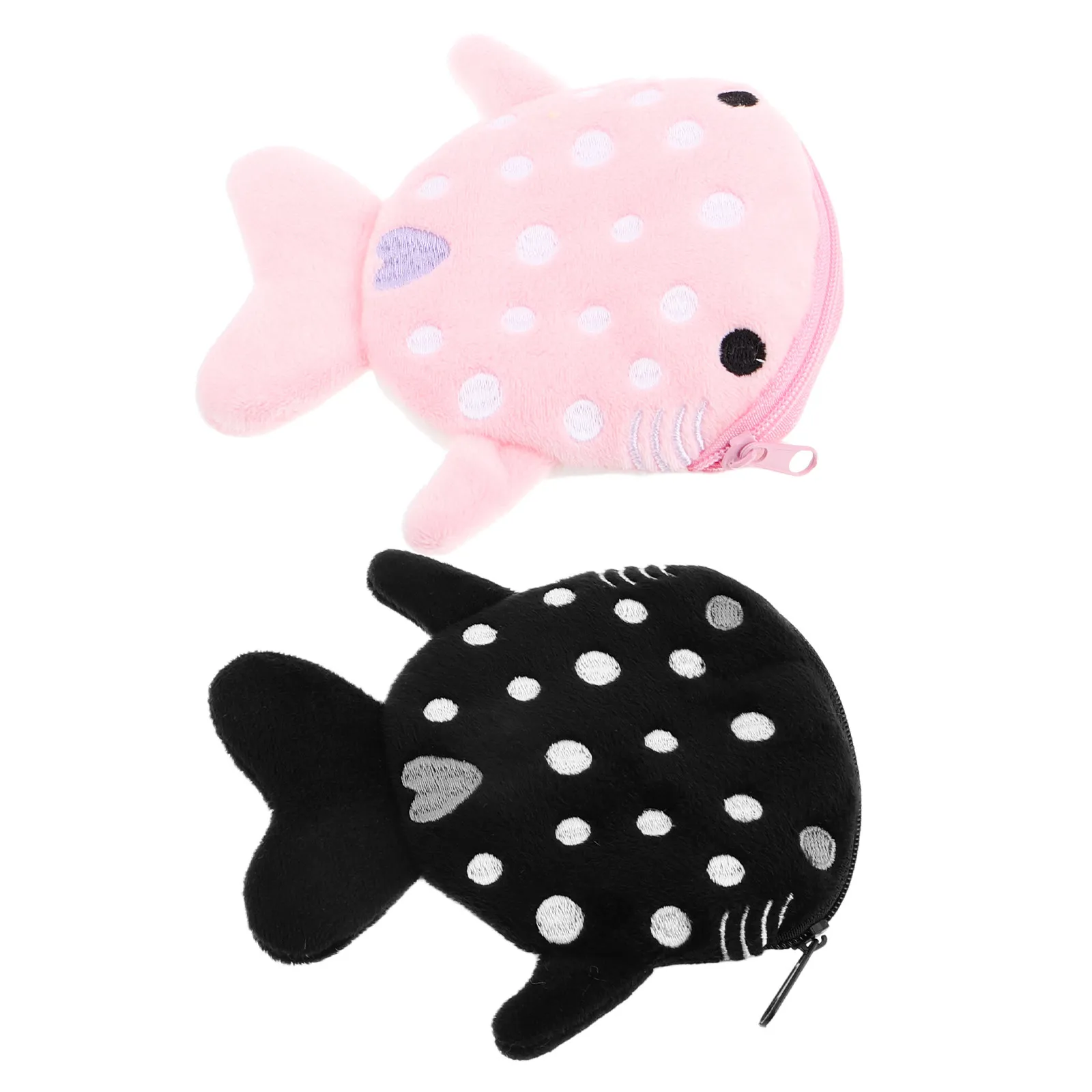 

2 шт. милых кошельков-акул на молнии, маленькие кошельки для монет, кошельки для мелочи, кошельки для девочек и детей, кошельки в виде животных, монетницы для женщин