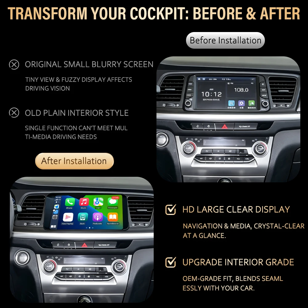 Android 16 Auto Carplay For Hyundai Mistra 2017-2019 Car Radio Multimedia Player GPS Navigation 4G Wifi Split screen DSP