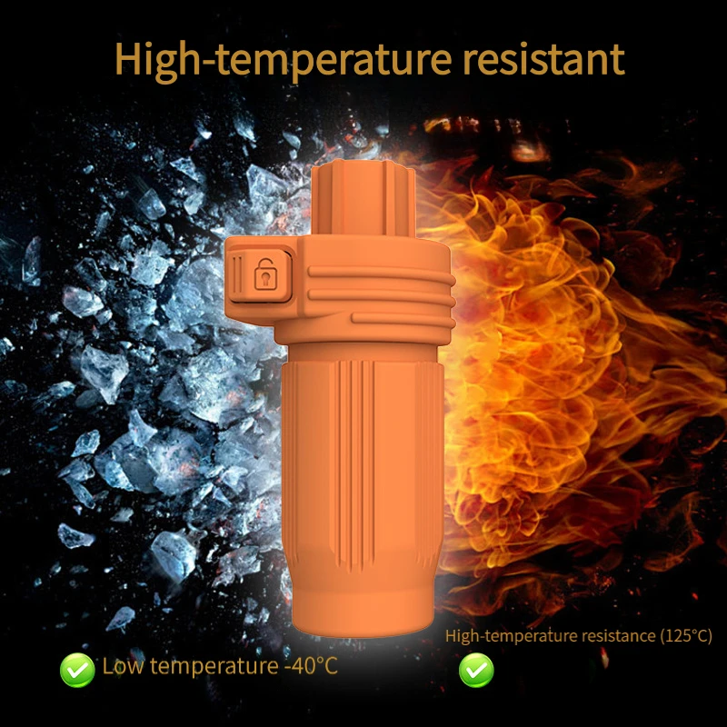 70A/100A/120A Energy Storage Connector Straight Plug Terminal Lithium Battery Cabinet Connector for PV Power Station