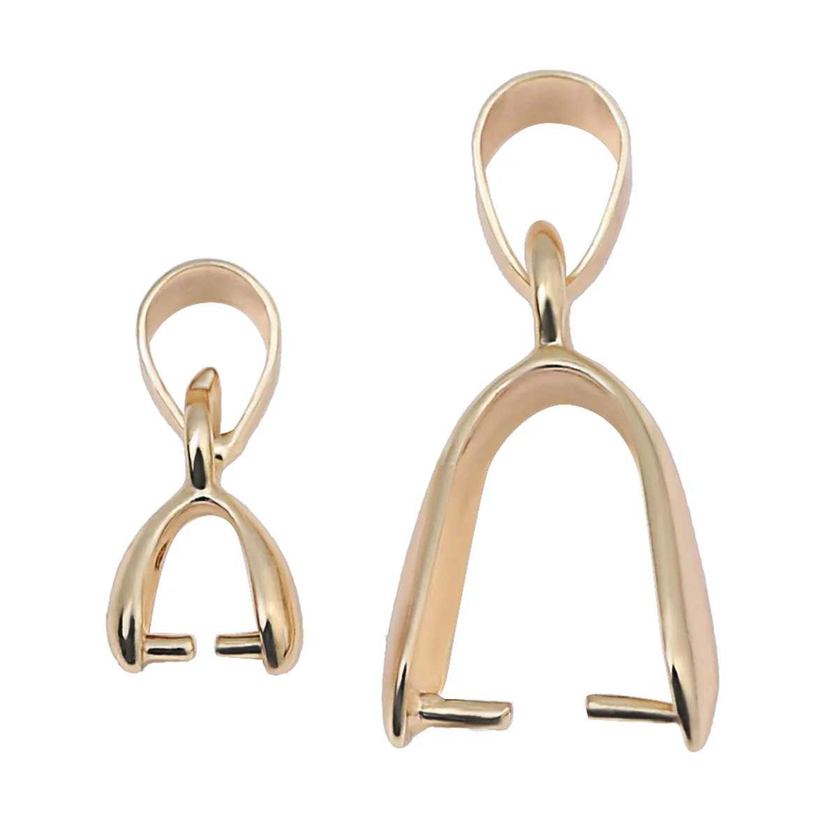 

20 шт. 6*6/8*14 мм золотисто-белый цвет k медная застежка для изготовления ювелирных изделий подвески браслет ожерелье серьга брелок DIY аксессуары