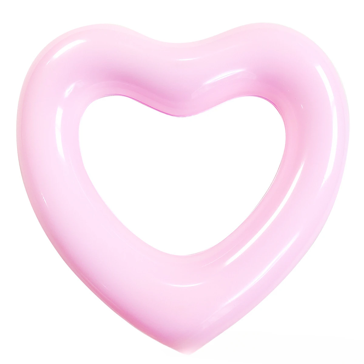 Love Swimming Ring Inflatable Heart Kid Funny Beach Pool Float Floating Object Pvc Tube Heart Shaped Inflatable Circle Life Buoy