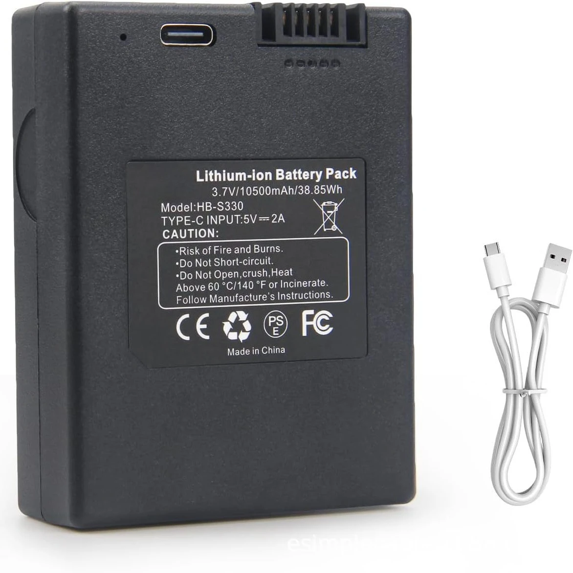 For eufy S330 S230 E330 door lock battery replacement rechargeable battery for smart lock spare lock replacement battery