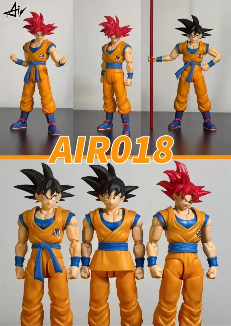 

Dragon Ball Son Goku Body Accessories Parts Air018 SHF Anime Collection Figures Model Toys Original in Stock for Fans
