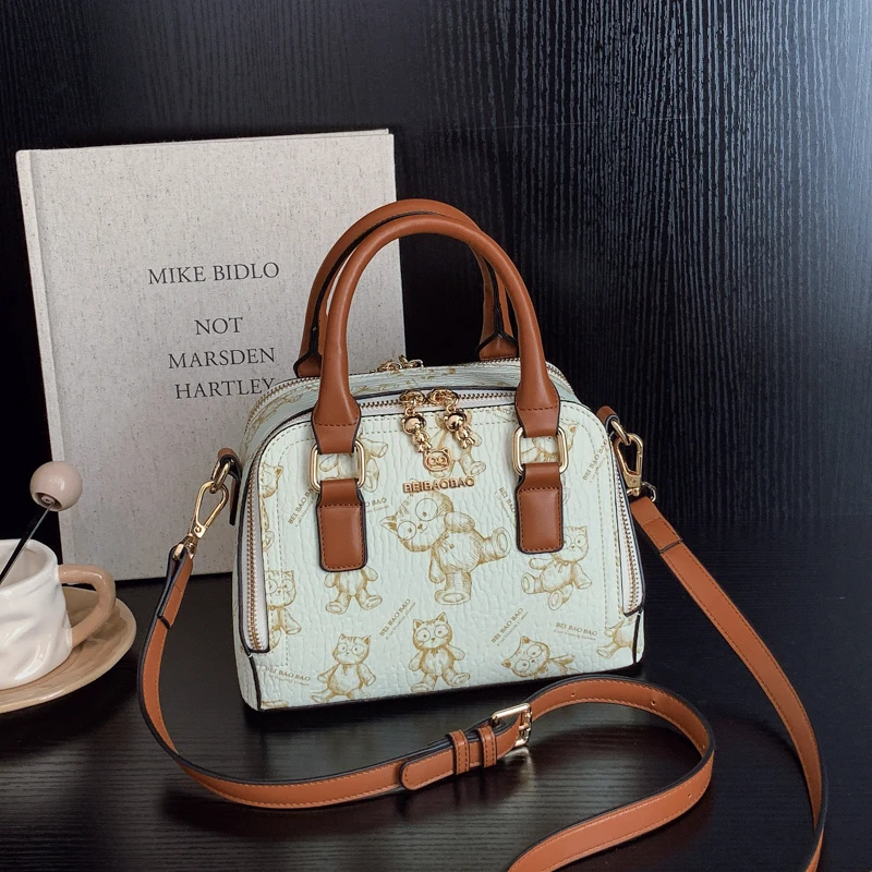 

Beibaobao 2025 summer new shoulder bag fashion handbag cartoon crossbody bag women's large capacity bag pink bags for woman