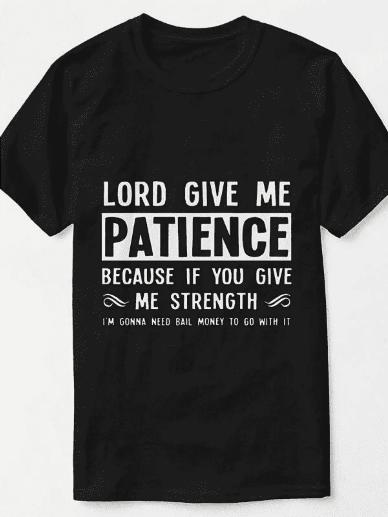 S-5XL Asia sizes Top Pick Men's Christian Faith T-Shirt with Lord Giveth Graphic