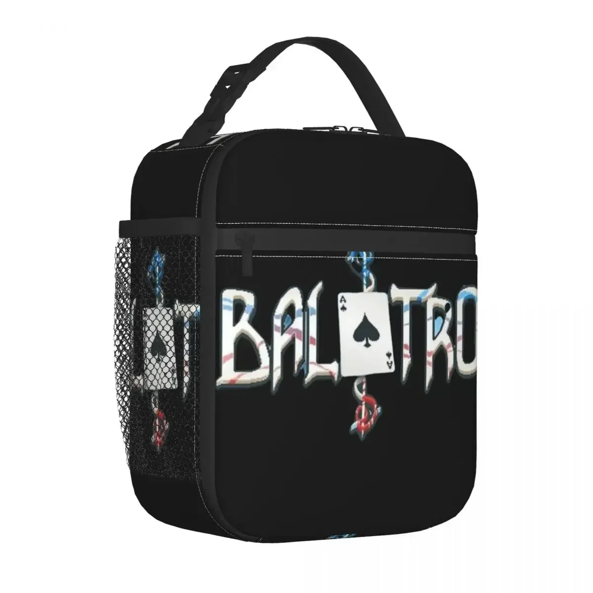 Custom Bag Custom Balatro Game Logo Merch Insulated Lunch Tote Bag For Work Food Storage Bag Reusable Cooler Thermal Lunch Boxes