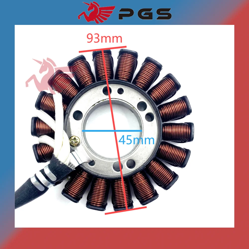 PGS Magneto stator For Stels ATV 300B Linhai 300cc Buyang Feishen 300cc 2.1.01.2061 27450 LU019987 