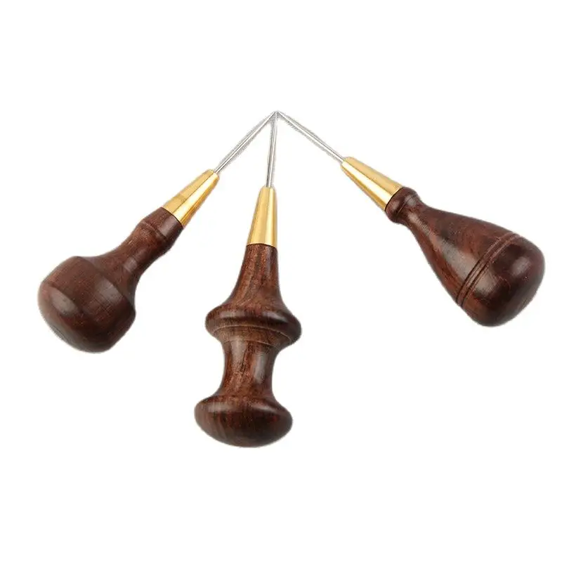 1Pcs Wooden Handle Awls Leathe - Woodworking Shoes avis et prix