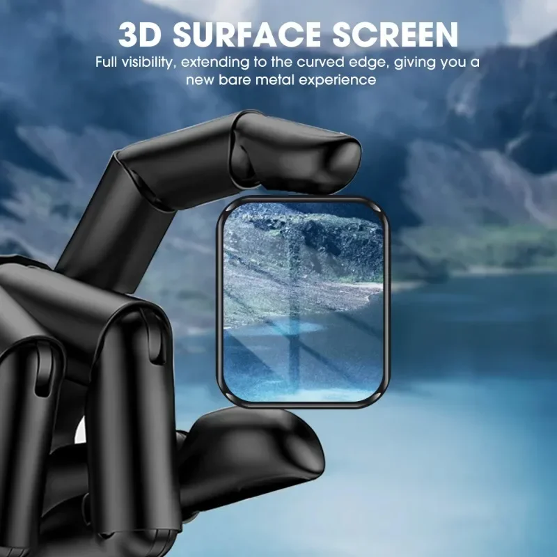 For Amazfit Bip 5 Full Curved Screen Protector for Bip5 Smart Watch HD Clear Anti-scratch Soft Protective Cover Film Not Glass