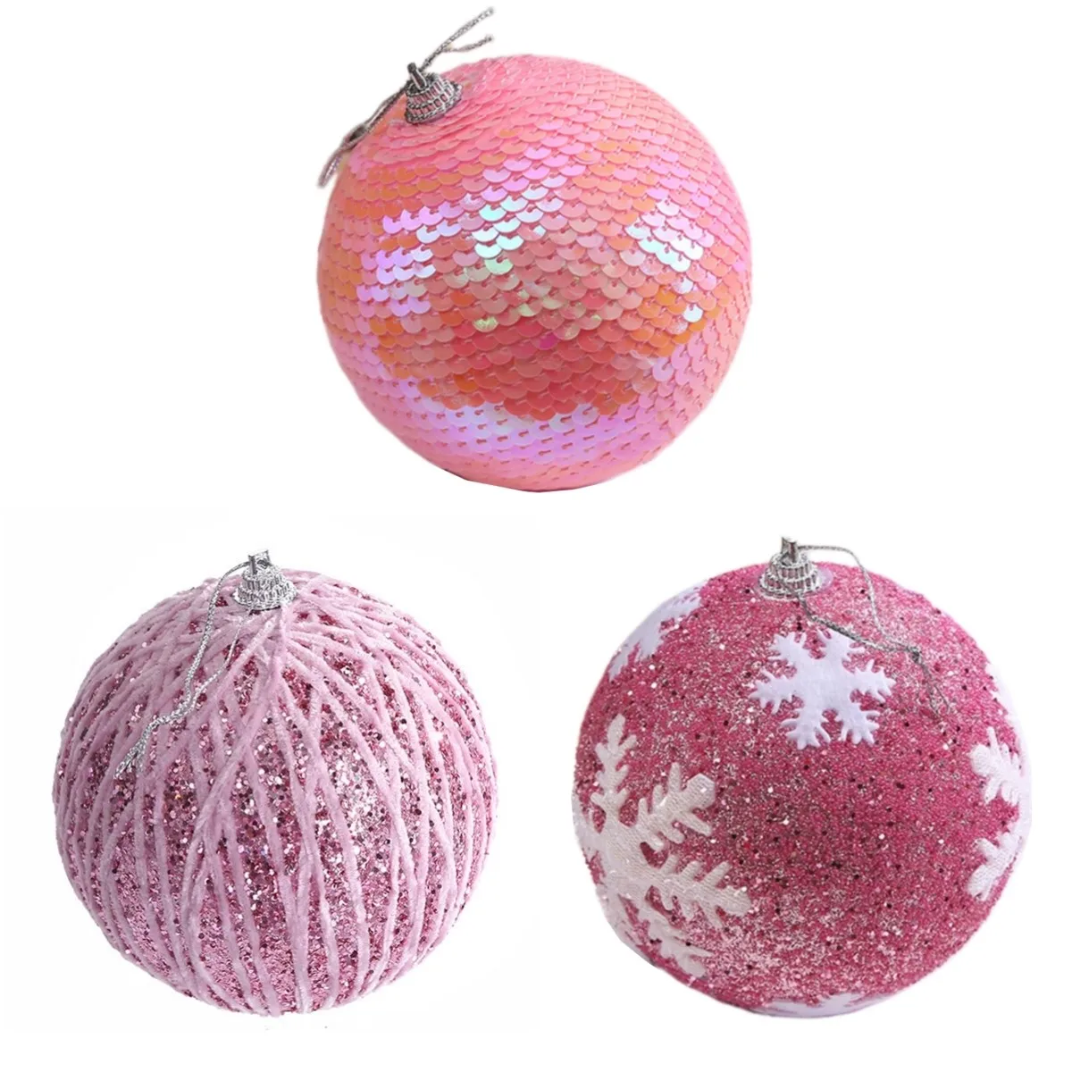 10 cm Weihnachtskugel-Ornamente, bruchsichere Weihnachtsdekorationen, Baumkugeln für Weihnachtsbaum, Hochzeit, Party, Urlaubsdekoration, 8 cm