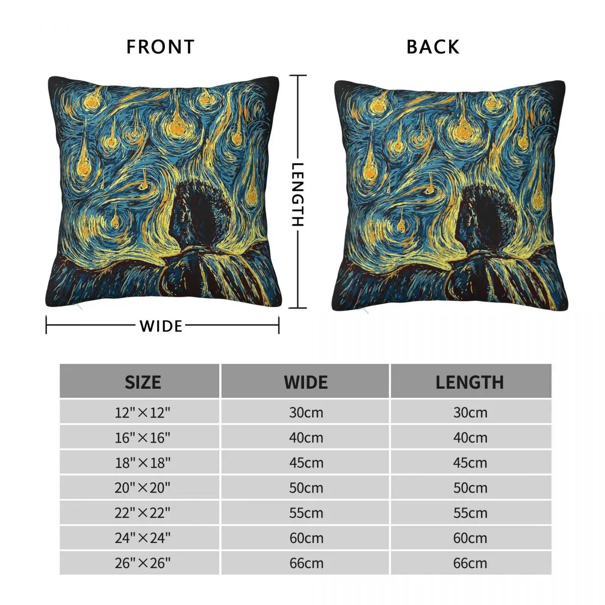 Supernatural Fall Of The Angels Square Pillowcase Polyester Linen Velvet Creative Zip Decorative Home Cushion Cover
